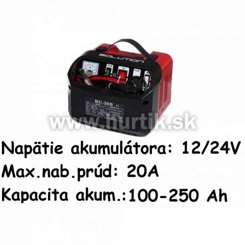 Nabíjač autobatérií BC-30S
